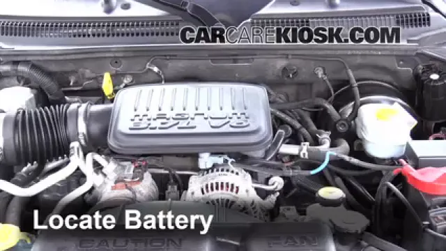 2004 Dodge Dakota Sport 3.7L V6 Crew Cab Pickup (4 Door) Batería Cambio
